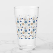 Points couleur sable et bleu de la plage Verre (Devant)