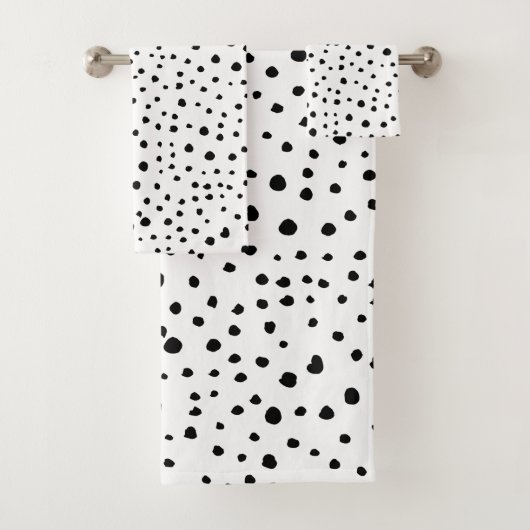 Points dalmatiens, Points dalmatiens, Noir et Blan (En situation)