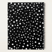 Points dalmatiens, Spots, Noir et Blanc, Votre nom (Dos)