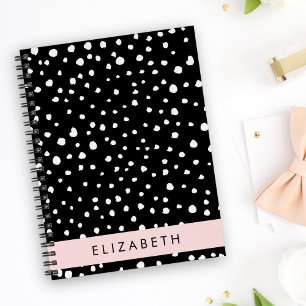 Points dalmatiens, Spots, Noir et Blanc, Votre nom
