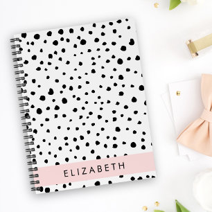 Points dalmatiens, Spots, Noir et Blanc, Votre nom