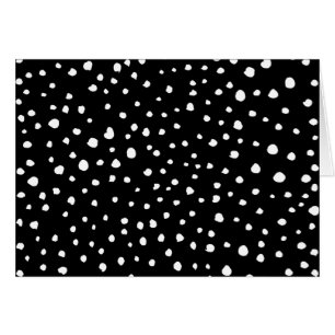Points dalmatiens, Zones dalmatiennes, Noir et Bla