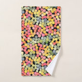 Points d'aquarelle colorés Abstraits (Serviette à main)