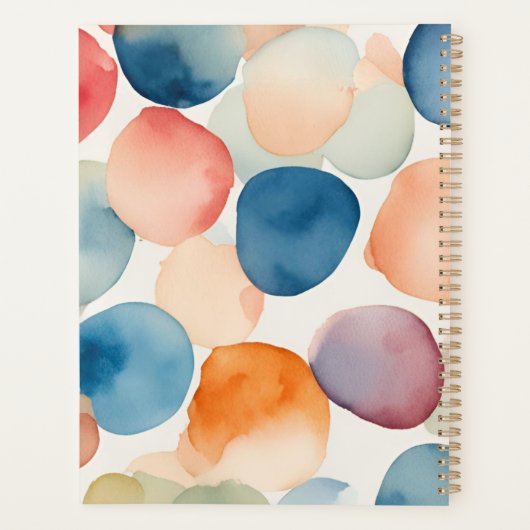 Points d'aquarelle serene (Dos)