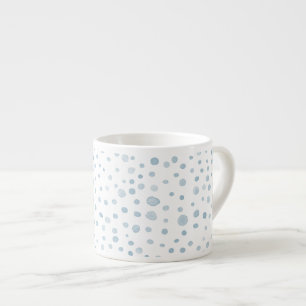 Points d'aquarelle Sky Confetti Espresso Mug