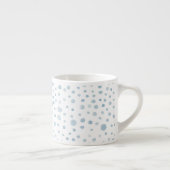 Points d'aquarelle Sky Confetti Espresso Mug (Droite)