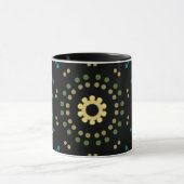 Points de couleur circulaire Mug combo (Centre)