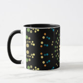 Points de couleur circulaire Mug combo (Gauche)