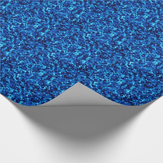 POINTS DE FÊTE 7-Bleu CADEAU PAPIER À REPASSER (Coin)