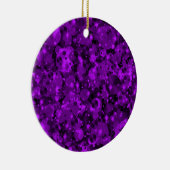 Points de fête Ornement de Noël 10-violet (Droite)