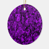 Points de fête Ornement de Noël 10-violet (Gauche)