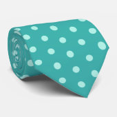 Points de menthe poivrée. Cravate pour hommes (Roulé)