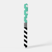 Points de Mint Noir Chevron Monogramme (Côté droit)