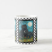 POINTS DE MUG HALLOWEEN CHAT NOIR BUBO ET PYEWACKE (Centre)