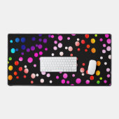 Points De Néon Colorés Sur Noir (Clavier et souris)