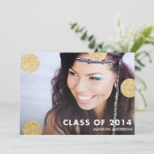 Points de Parties scintillant | Invitation de la f (Debout devant)