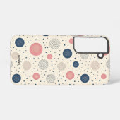 Points de pop rétro Samsung Galaxy S22 Coque (Verso Horizontal)