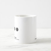 Points de suspension de tasse de grammaire (Centre)