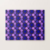 Points de vue violet et rose JIGSAW PUZZLE (Horizontal)
