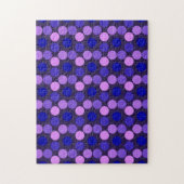 Points de vue violet et rose JIGSAW PUZZLE (Vertical)