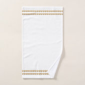 Points d'or (Serviette à main)