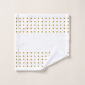 Points d'or (Gant de toilette)