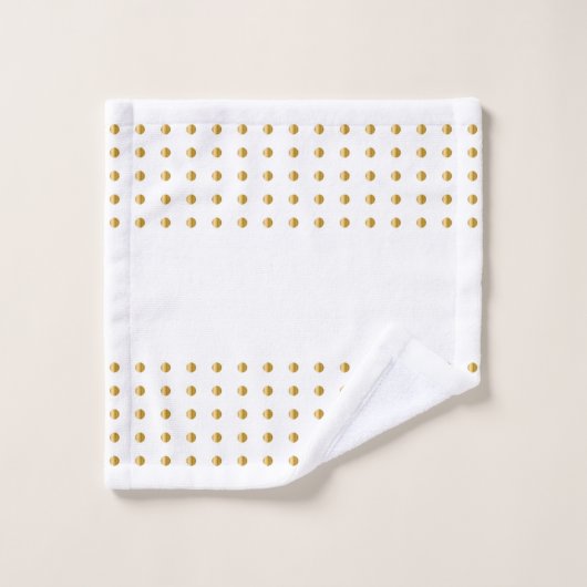 Points d'or (Gant de toilette)