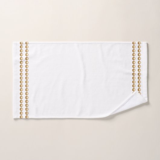 Points d'or (Serviette à main)