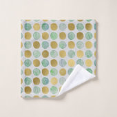 Points dorés (Gant de toilette)