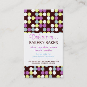 Points dots2pur de boulangerie du carte de visite