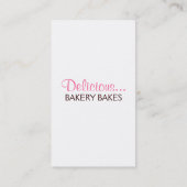 Points |dots3pi de boulangerie du carte de visite (Dos)