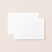 Points et nom et numéro de table de l'huile d'or (Devant avec enveloppe)