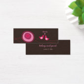 Points Fleurs Roses et Inséparables Mariage Favor (Bureau)