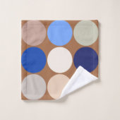 Points géants du milieu du siècle, Taupe Tan, Beig (Gant de toilette)