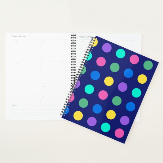 Points Géométriques Colorés (Devant avec enveloppe)