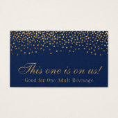 Points Glam Gold Confetti sur les billets de la Ma (Devant)