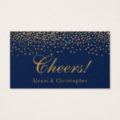 Points Glam Gold Confetti sur les billets de la Ma (Dos)