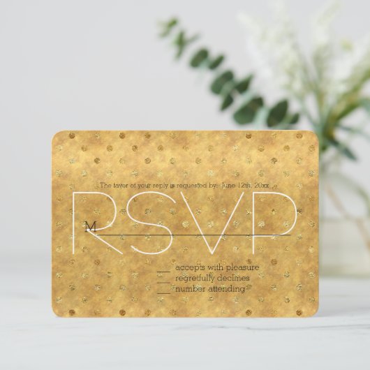 Points Gold Chic RSVP (Debout devant)