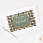 Points Grand Rétro Stickers Noël (Enveloppe)