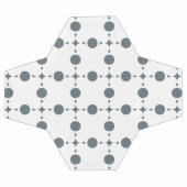 Points gris, motif à pois, points, pois (Plat)