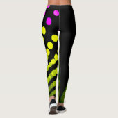 Points jaunes SPNP Leggings (Dos)