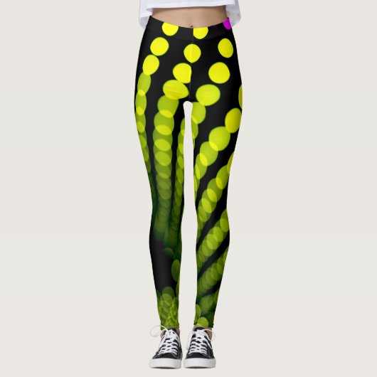 Points jaunes SPNP Leggings (Devant)