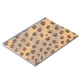 Points Leopard Peinture Carnets personnalisés (Côté gauche)