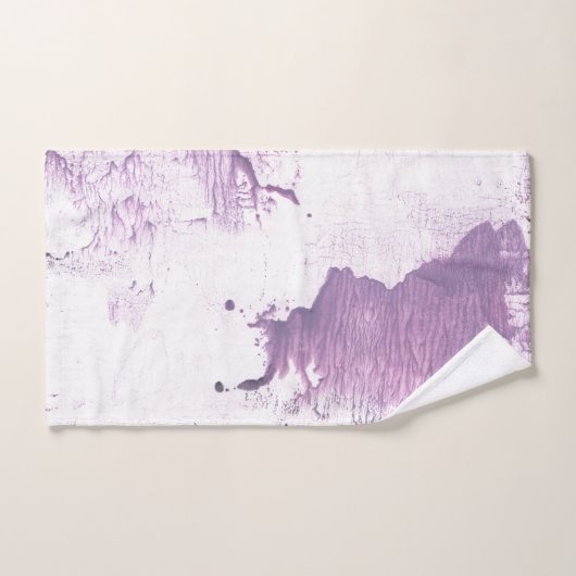 Points Lilac (Serviette à main)
