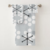 Points MCM du milieu du siècle rétro Argent (En situation)