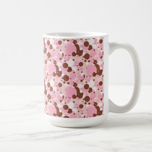 Points napolitains 01-Light Pink-Coffee Mug (Droite)