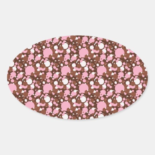 POINTS Napolitains 03 STICKERS EN FORME M-OVAL Bro (Devant)