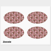 POINTS Napolitains 03 STICKERS EN FORME M-OVAL Bro (Feuille)