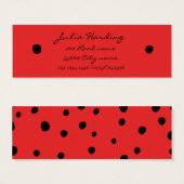 Points noirs de Ladybird (Devant & derrière)