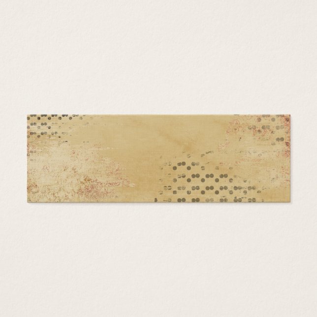 Points noirs déchirés Kraft papier collage arrière (Devant)